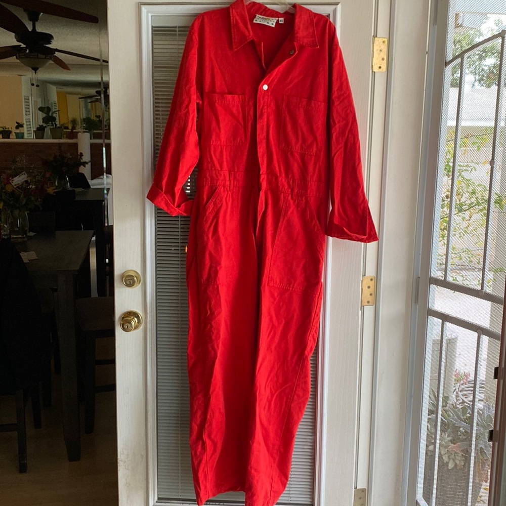 Big Bud Press Mustang Red Jumpsuit